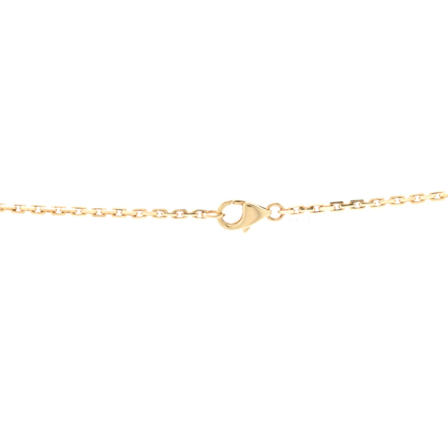 18K Yellow Gold LOVE Pendant Necklace