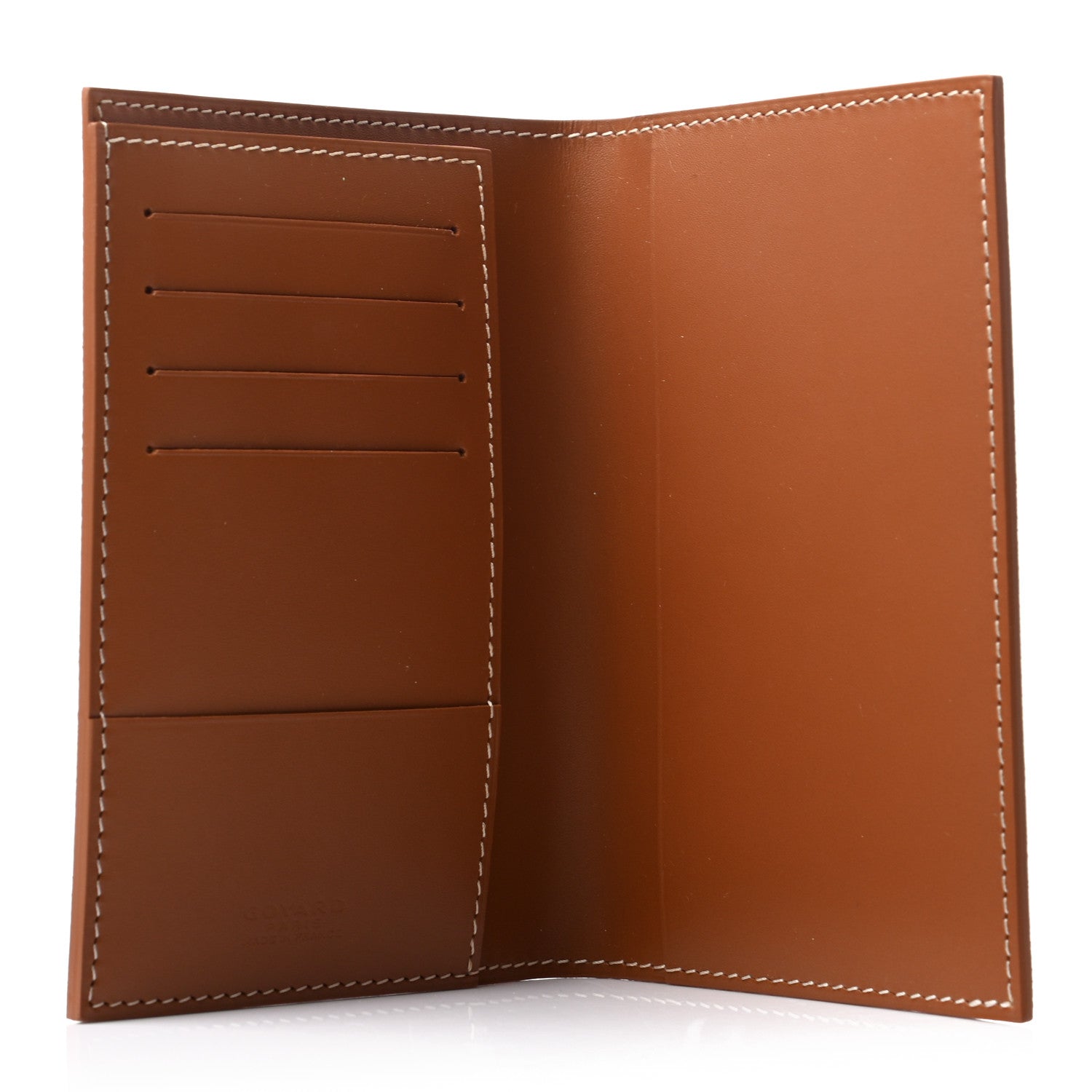 Goyard Goyardine Grenelle Passport Wallet Black Gold 5 of 7