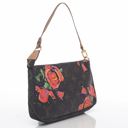 Louis Vuitton Monogram Roses Pochette Accessories 3 of 9