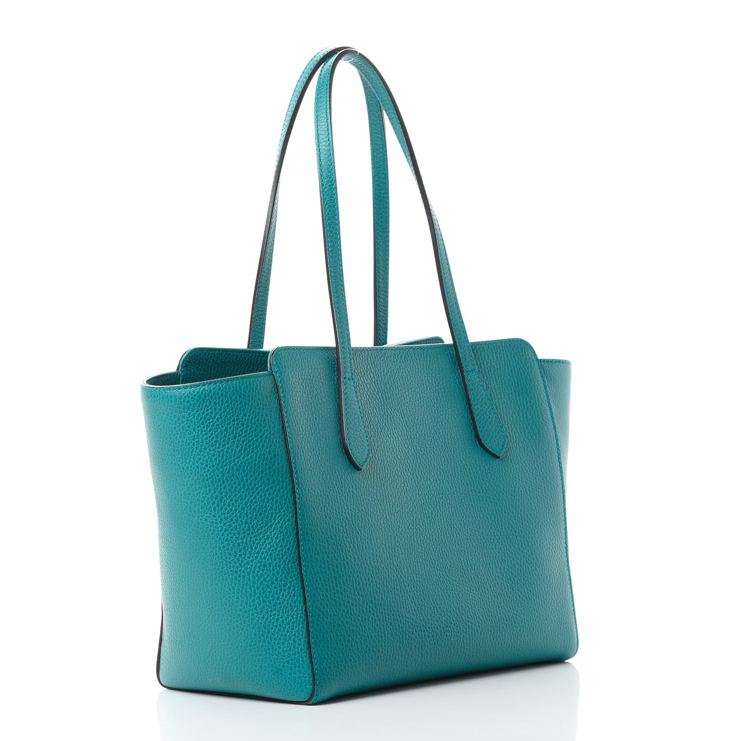 Gucci Dollar Calfskin Small Swing Tote Deep Cobalt 3 of 10