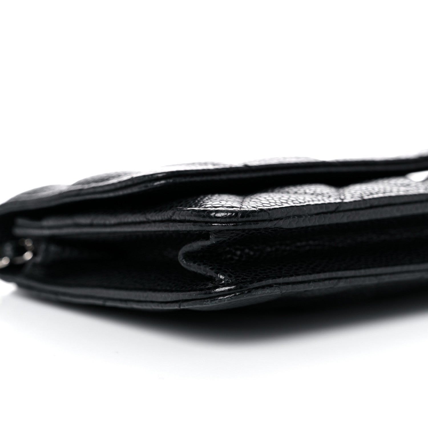 Chanel Caviar Quilted Wallet On Chain WOC Black 9 of 11