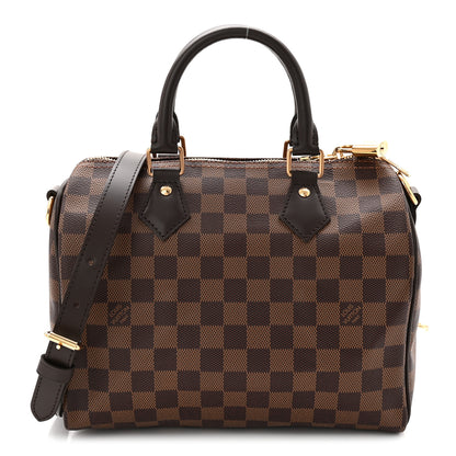 Louis Vuitton Damier Ebene Speedy Bandouliere 25 1 of 21