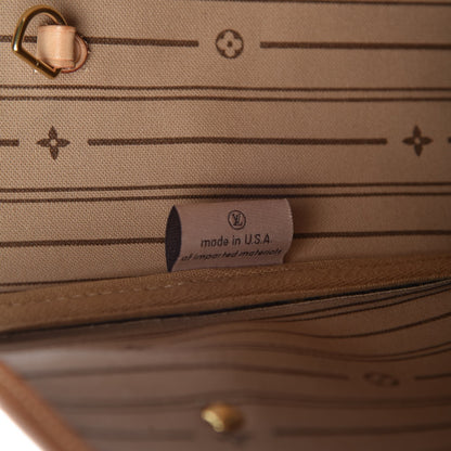 Louis Vuitton Monogram Neverfull MM 7 of 12