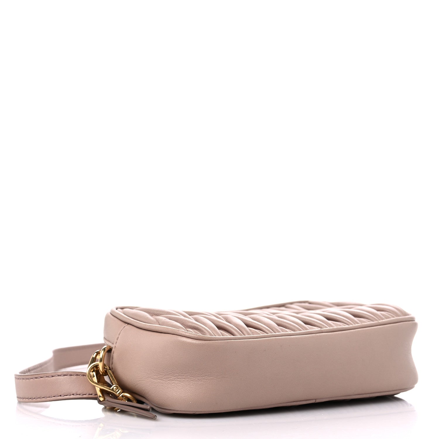 Miu Miu Nappa Matelasse Marsupio Belt Bag Cammeo 3 of 10