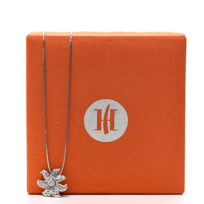 John Hardy Sterling Silver 18K Yellow Gold Ayu Flower Pendant Necklace 6 of 6