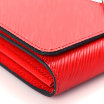 Louis Vuitton Epi Twist Wallet Coquelicot 8 of 10