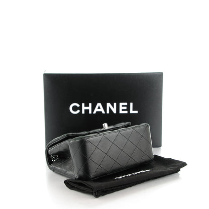 Chanel Lambskin Quilted Mini Square Flap Black 4 of 9