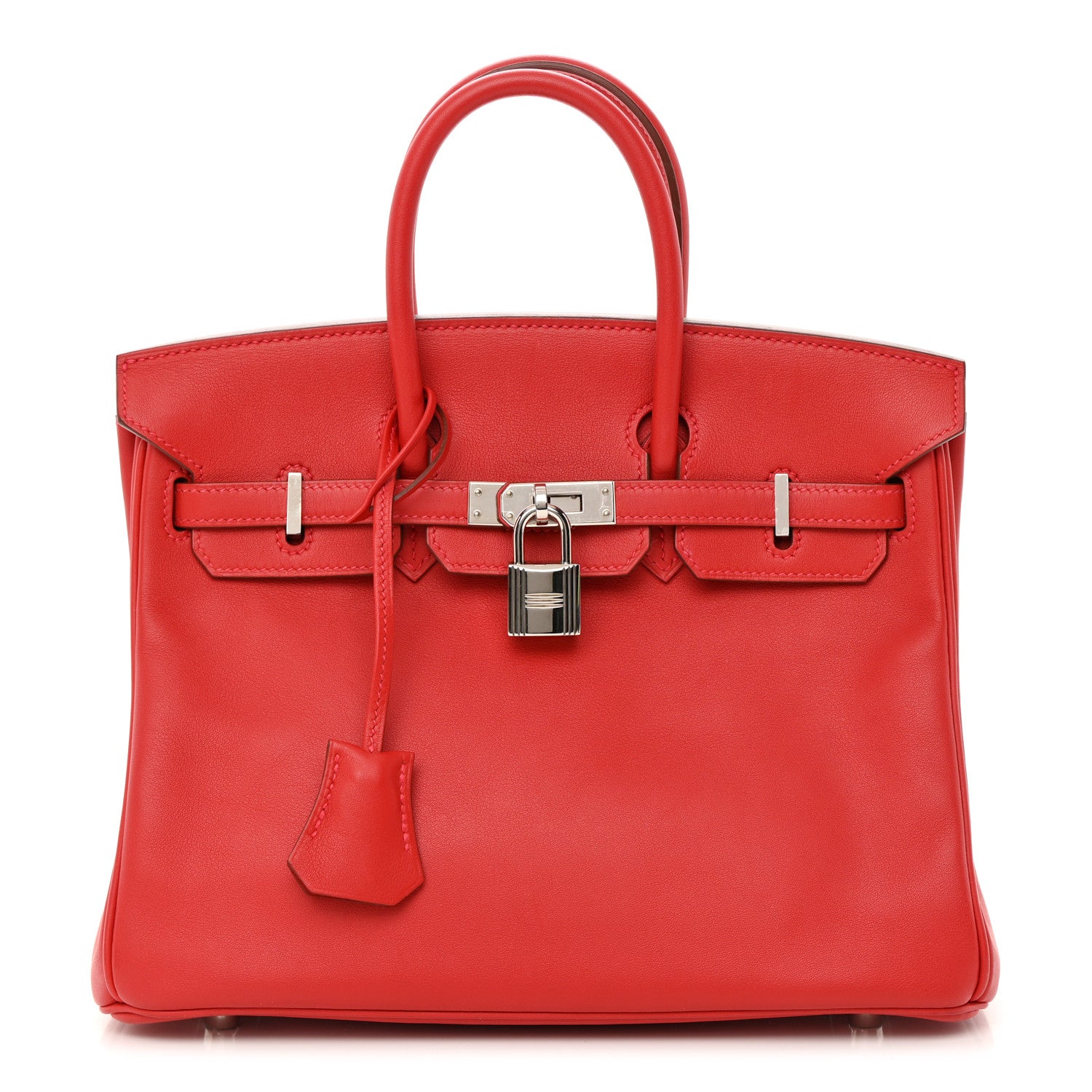 Hermes Swift Birkin 25 Rouge Casaque 1 of 14