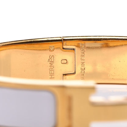 Hermes Enamel Narrow Clic Clac H Bracelet PM White 3 of 6