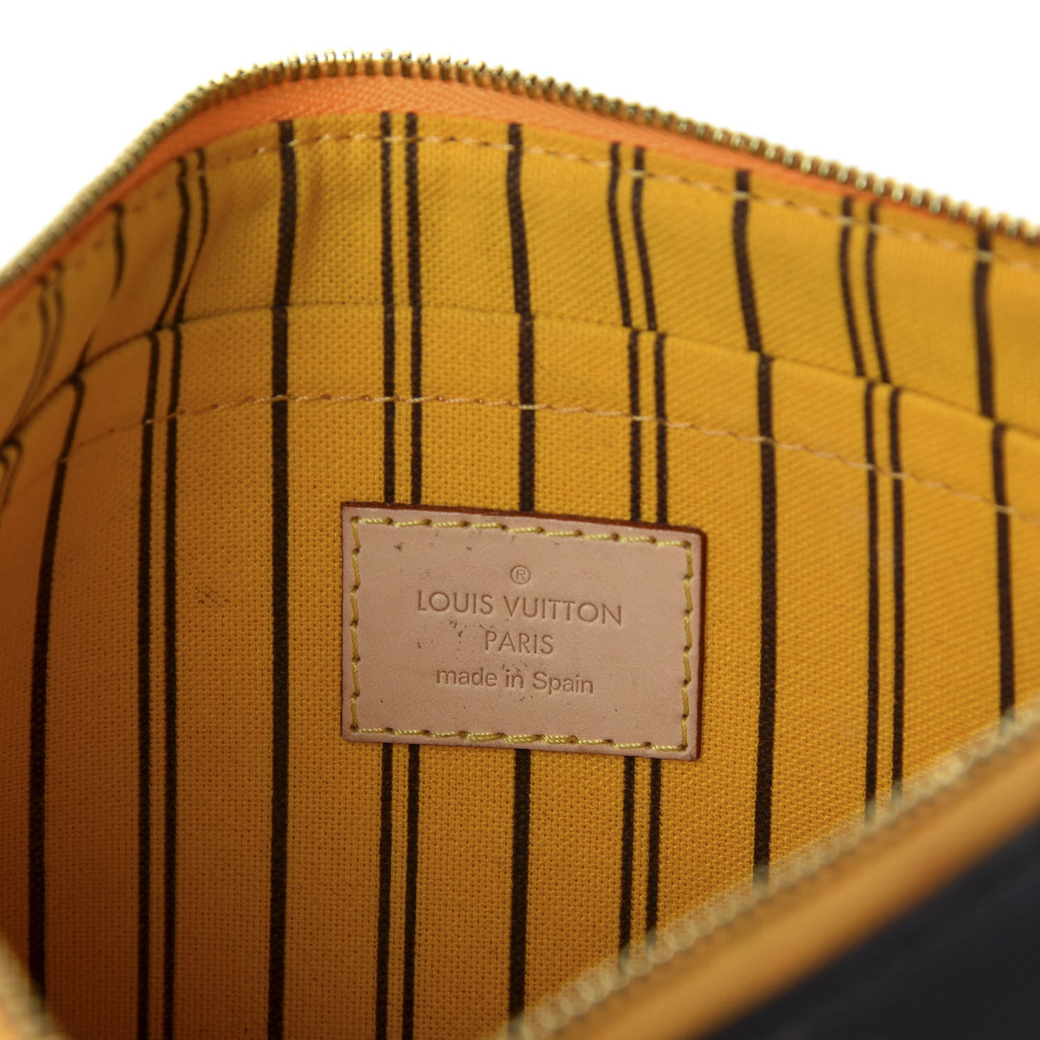 Louis Vuitton Monogram Neverfull MM GM Pochette Mimosa 6 of 10