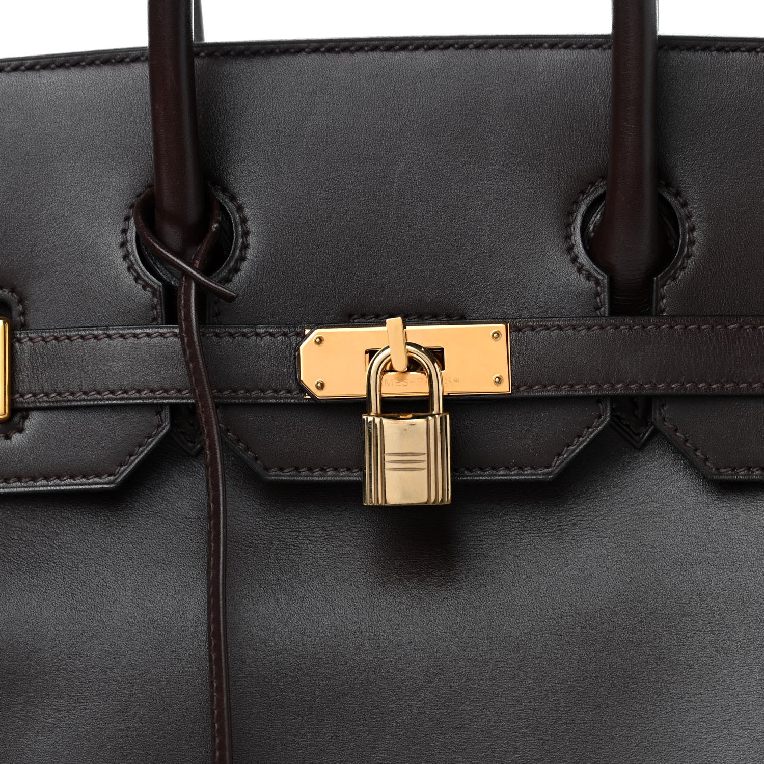 Hermes Box HAC Birkin 32 Chocolate 9 of 9