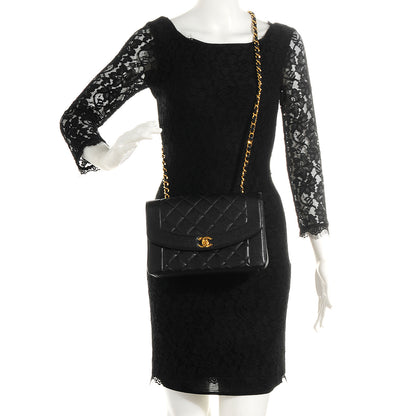 Chanel Caviar Quilted Medium Single Flap Black 2 of 8