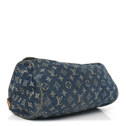 Louis Vuitton Monogram Denim Neo Speedy Blue 4 of 10