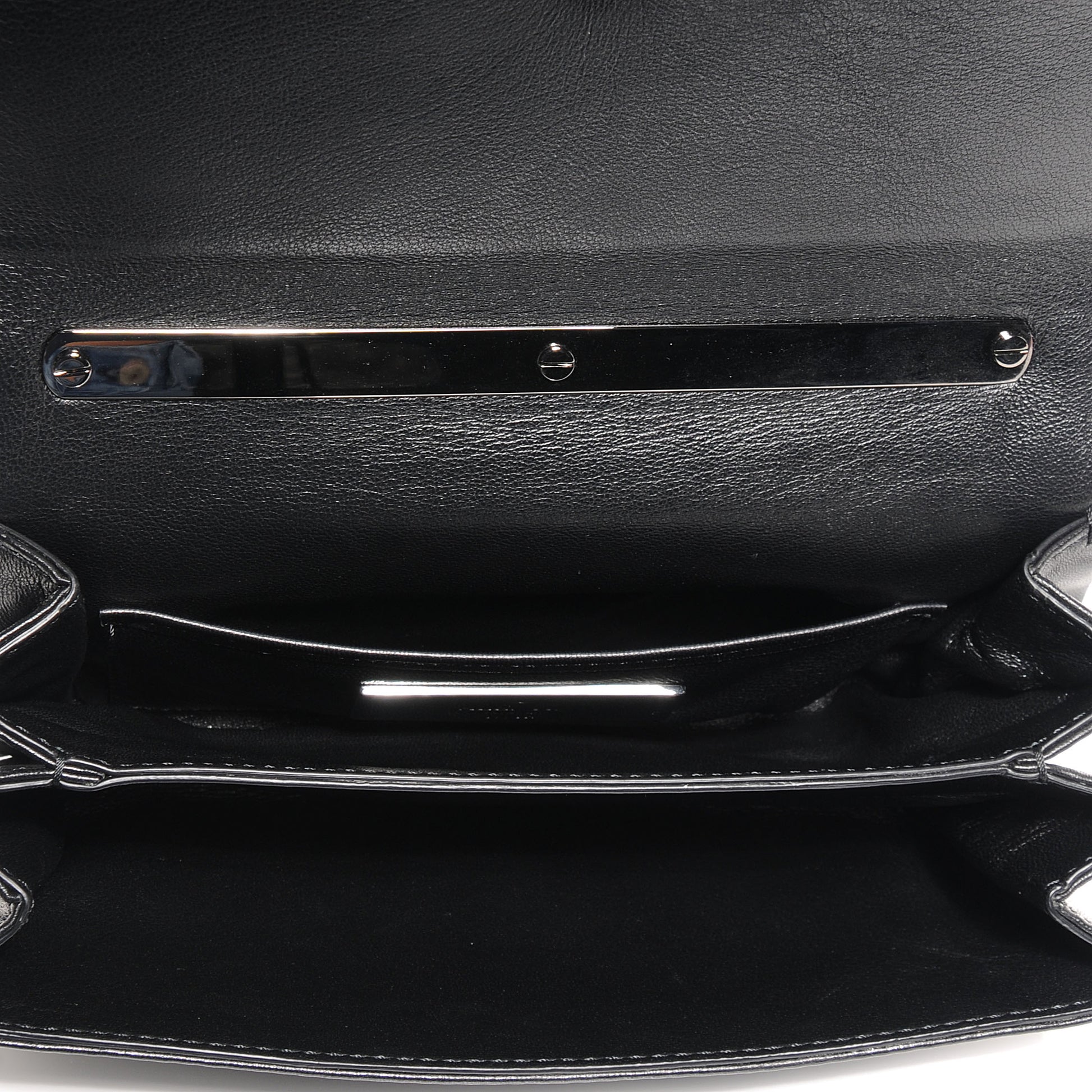 Valentino Garavani Nappa Crystal Encrusted Studs Va Va Voom Shoulder Bag Black 6 of 16