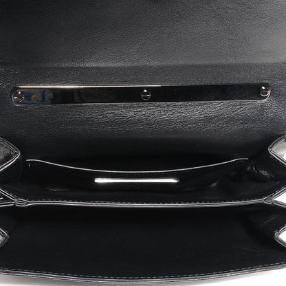 Valentino Garavani Nappa Crystal Encrusted Studs Va Va Voom Shoulder Bag Black 6 of 16