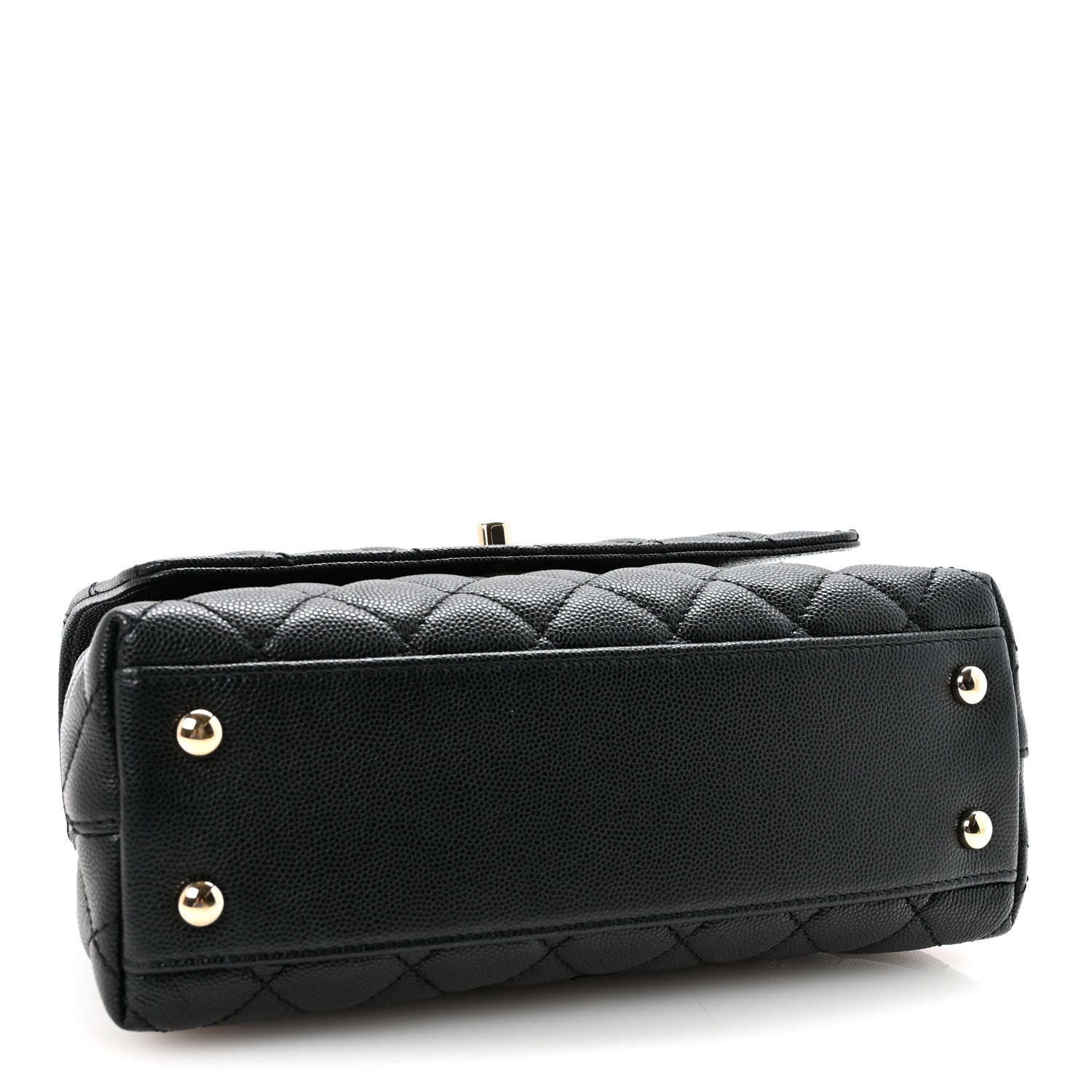 Chanel Caviar Quilted Mini Coco Handle Flap Black 4 of 11