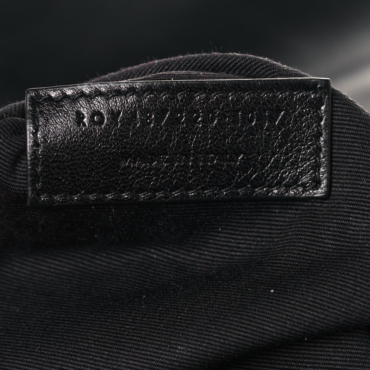 Saint Laurent Calfskin Y Quilted Monogram Small Loulou Backpack Black 7 of 16