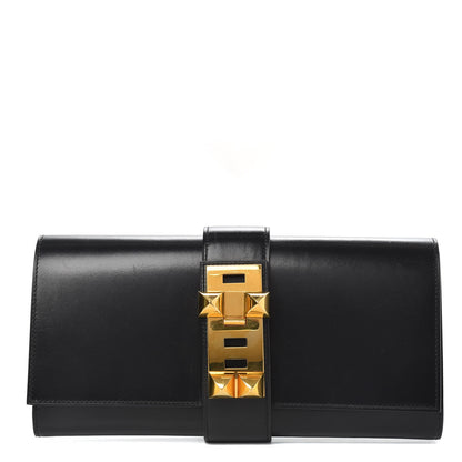 Hermes Box Medor 29 Clutch Black 1 of 11