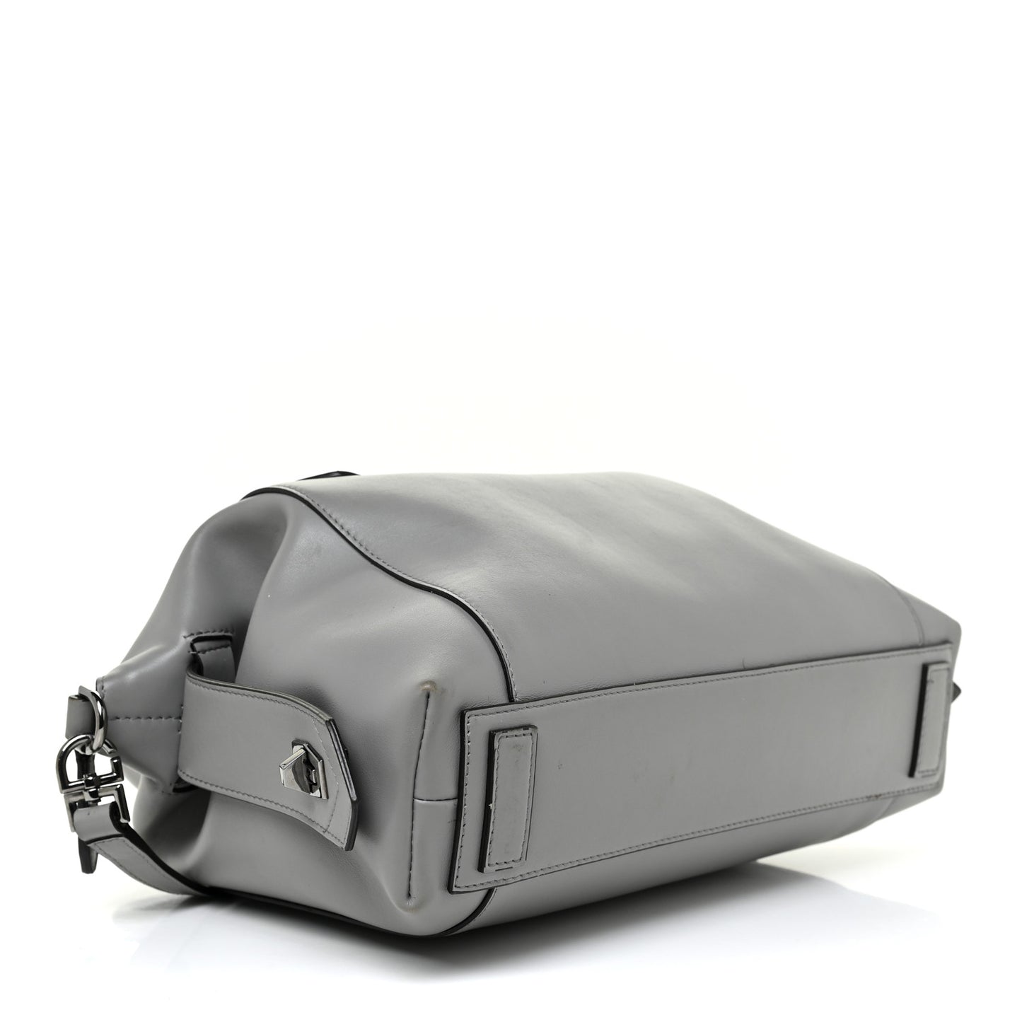 Calfskin Small Soft Antigona Pearl Grey