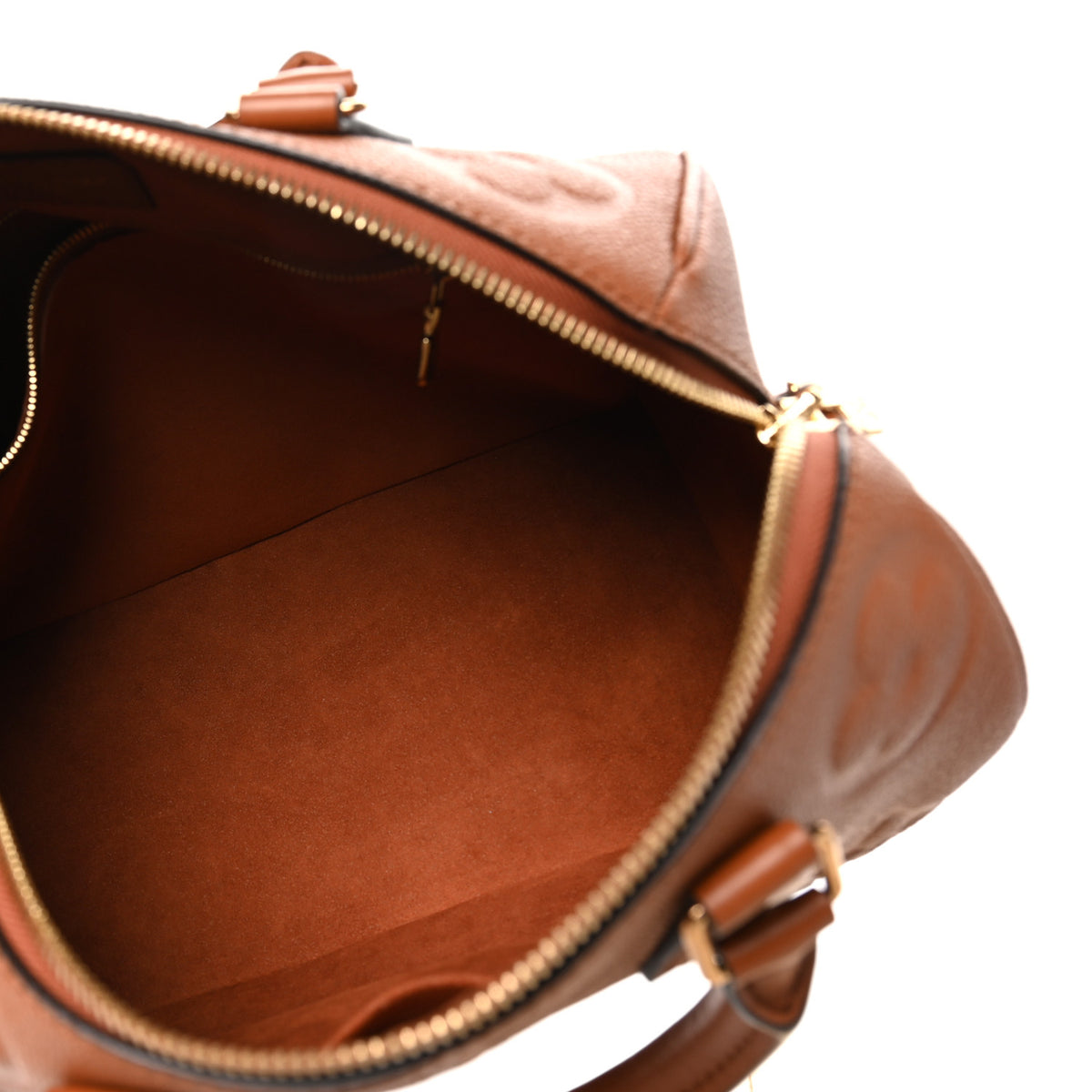 Empreinte Monogram Giant Speedy Bandouliere 25 Cognac