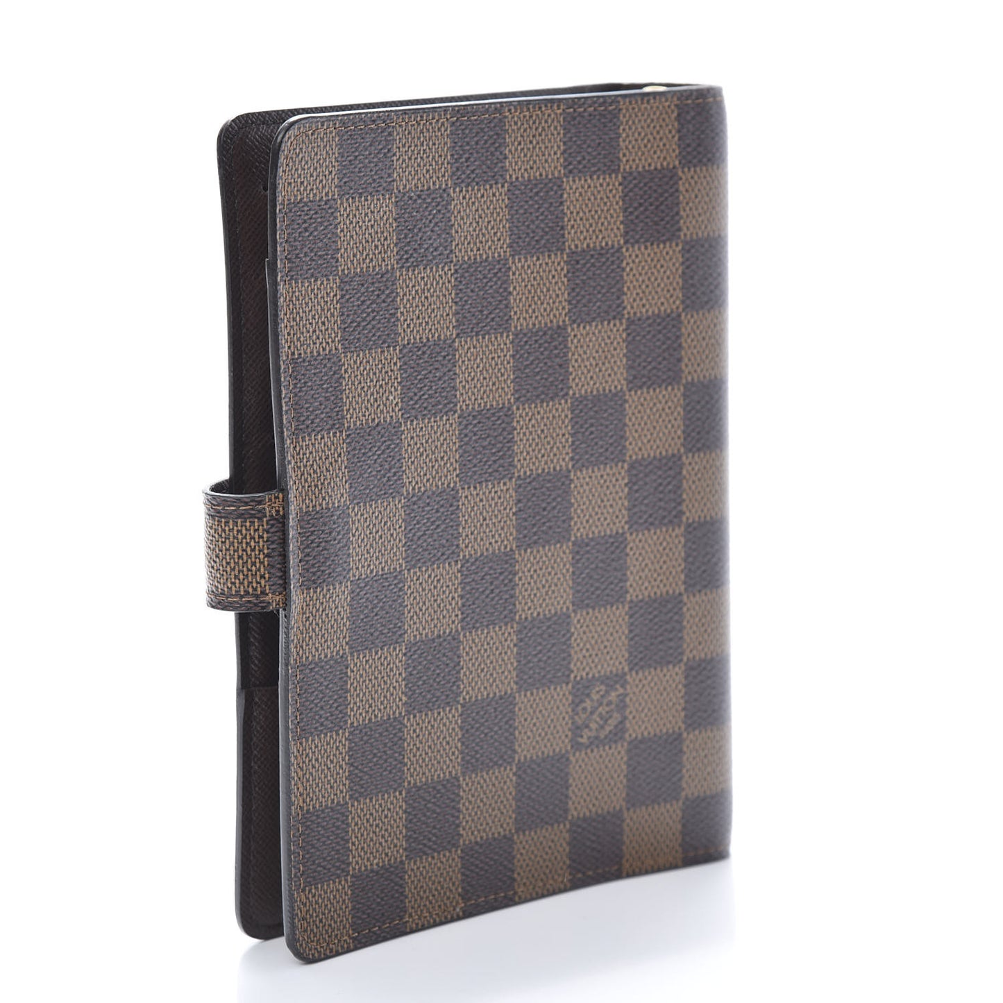 Damier Ebene Medium Ring Agenda Cover