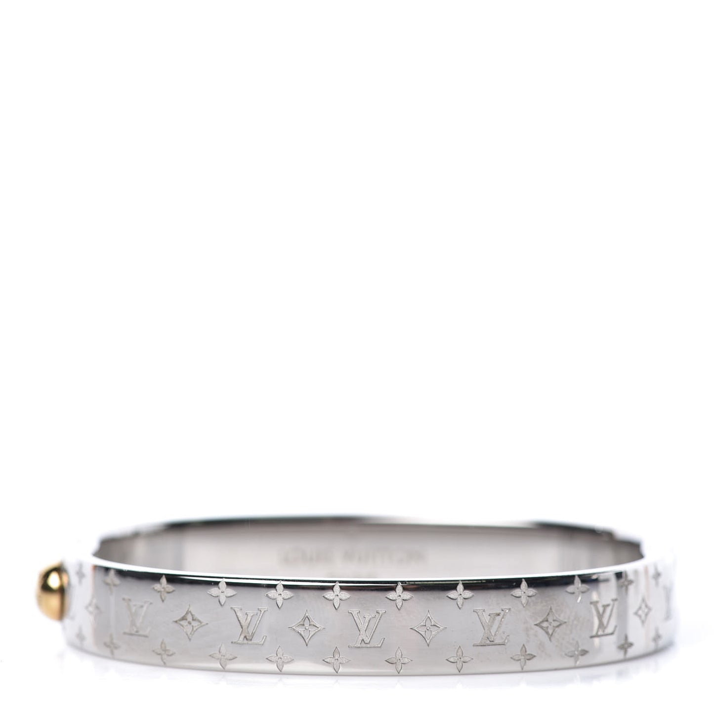 Palladium Monogram Nanogram Cuff S