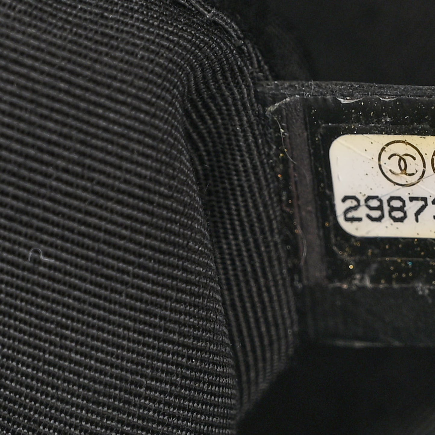 Caviar Quilted Large Shopping Tote Black