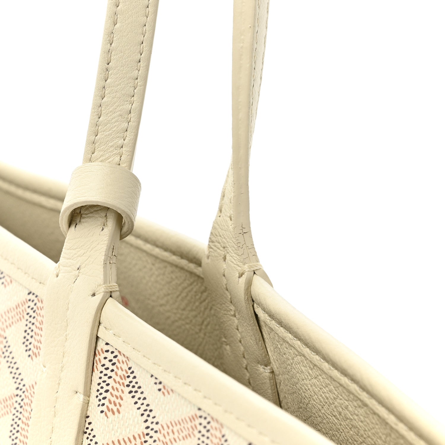 Goyard Goyardine Embroidered Seahorse Reversible Anjou PM Sand 13 of 14