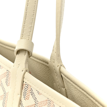 Goyard Goyardine Embroidered Seahorse Reversible Anjou PM Sand 13 of 14