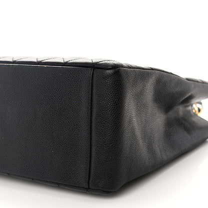 Chanel Caviar Quilted Grand Shopping Tote GST Black 10 of 10