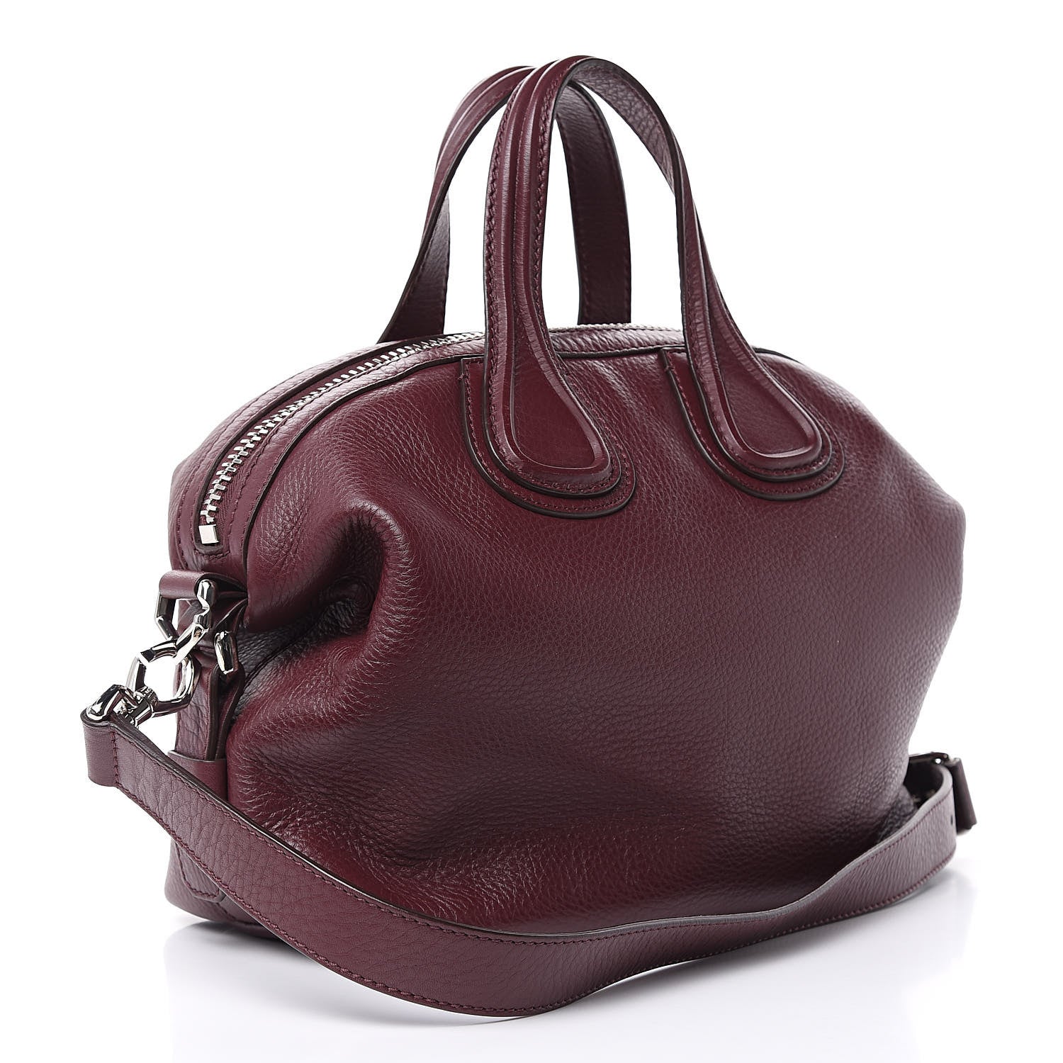 Givenchy Waxy Grained Calfskin Small Nightingale Oxblood 3 of 10