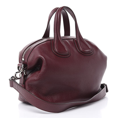 Givenchy Waxy Grained Calfskin Small Nightingale Oxblood 3 of 10