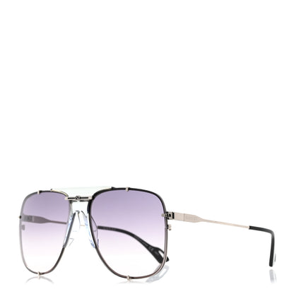 Gucci Metal Square Frame Sunglasses GG0739S Black 1 of 8