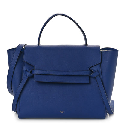 Celine Grained Calfskin Mini Belt Bag Indigo 1 of 7
