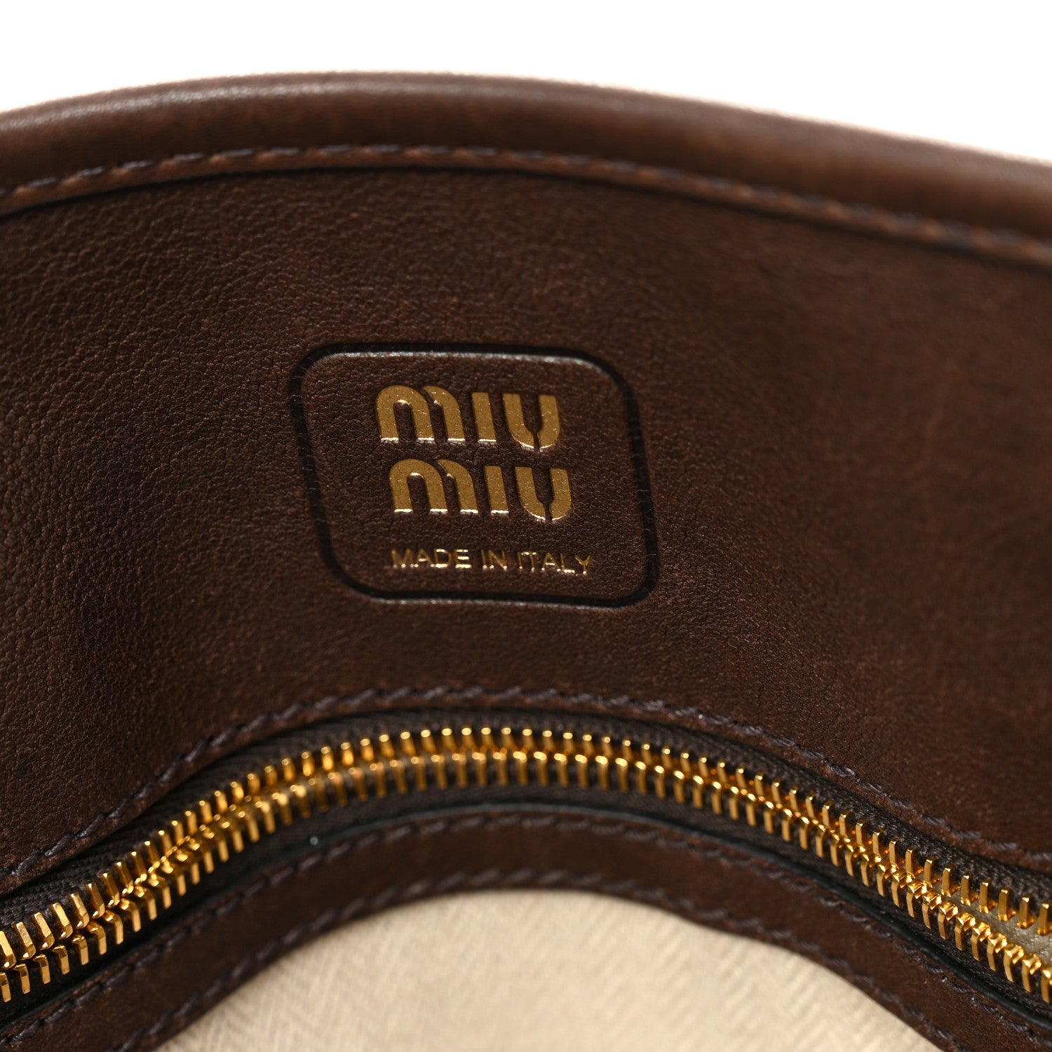 Miu Miu Nappa Medium Aventure Bag Radica 6 of 9