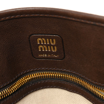 Miu Miu Nappa Medium Aventure Bag Radica 6 of 9
