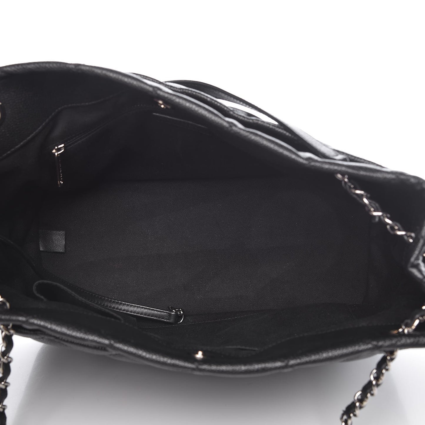 Caviar Quilted CC Timeless Soft Tote Black