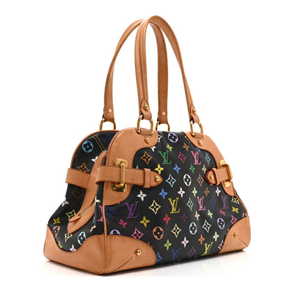 Louis Vuitton Monogram Multicolor Claudia Black 3 of 16
