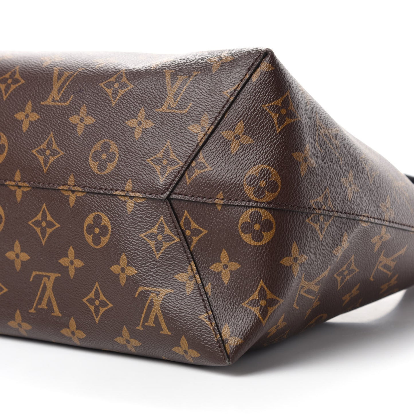 Monogram Flower Hobo Black