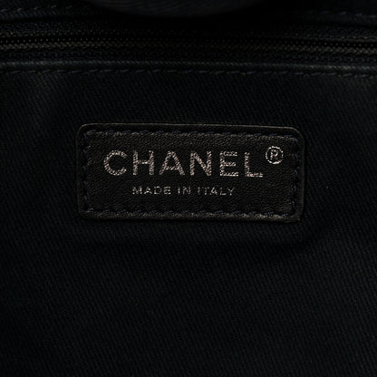 Chanel Denim Large Deauville Tote Dark Blue 6 of 15
