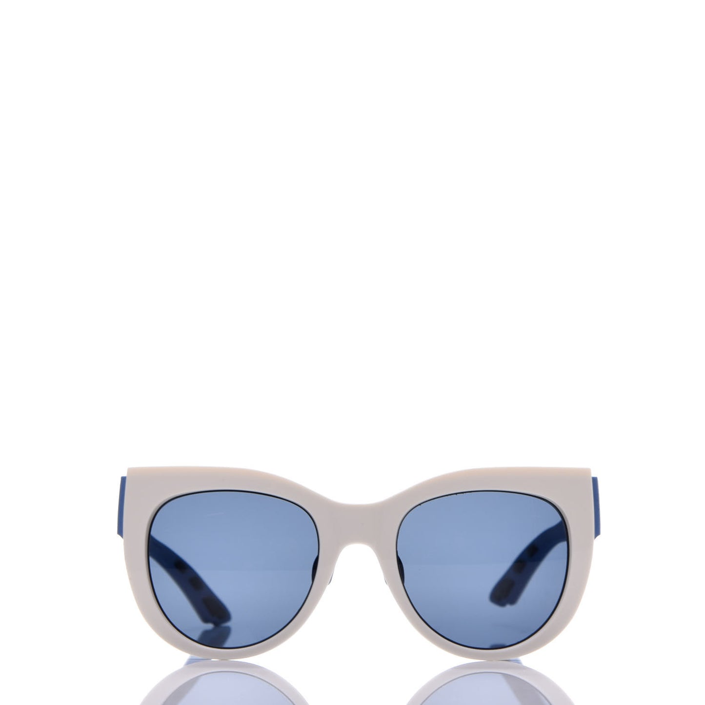 Decale 1 Sunglasses White Blue