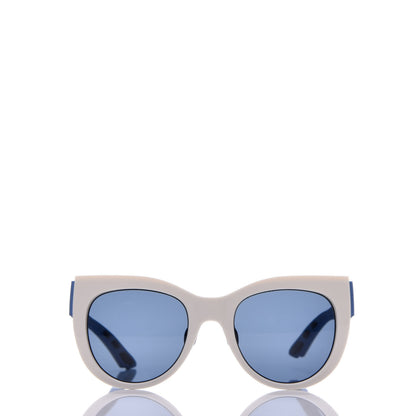 Christian Dior Decale 1 Sunglasses White Blue 2 of 7