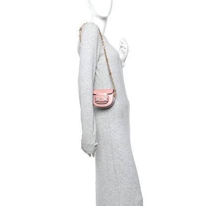 Gucci Azalea Calfskin Crystal GG Monogram Mini Horsebit 1955 Waist Bag Pink 2 of 10