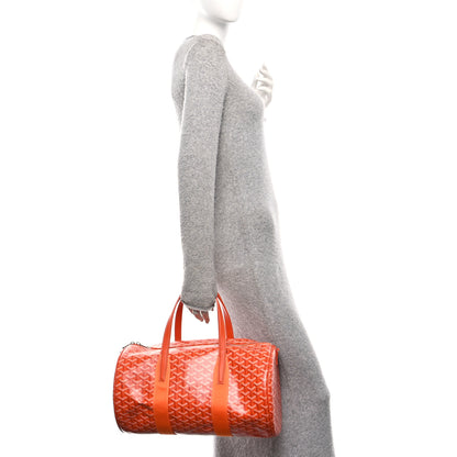 Goyard Goyardine Barrel 40 Sports Bag Orange 2 of 10