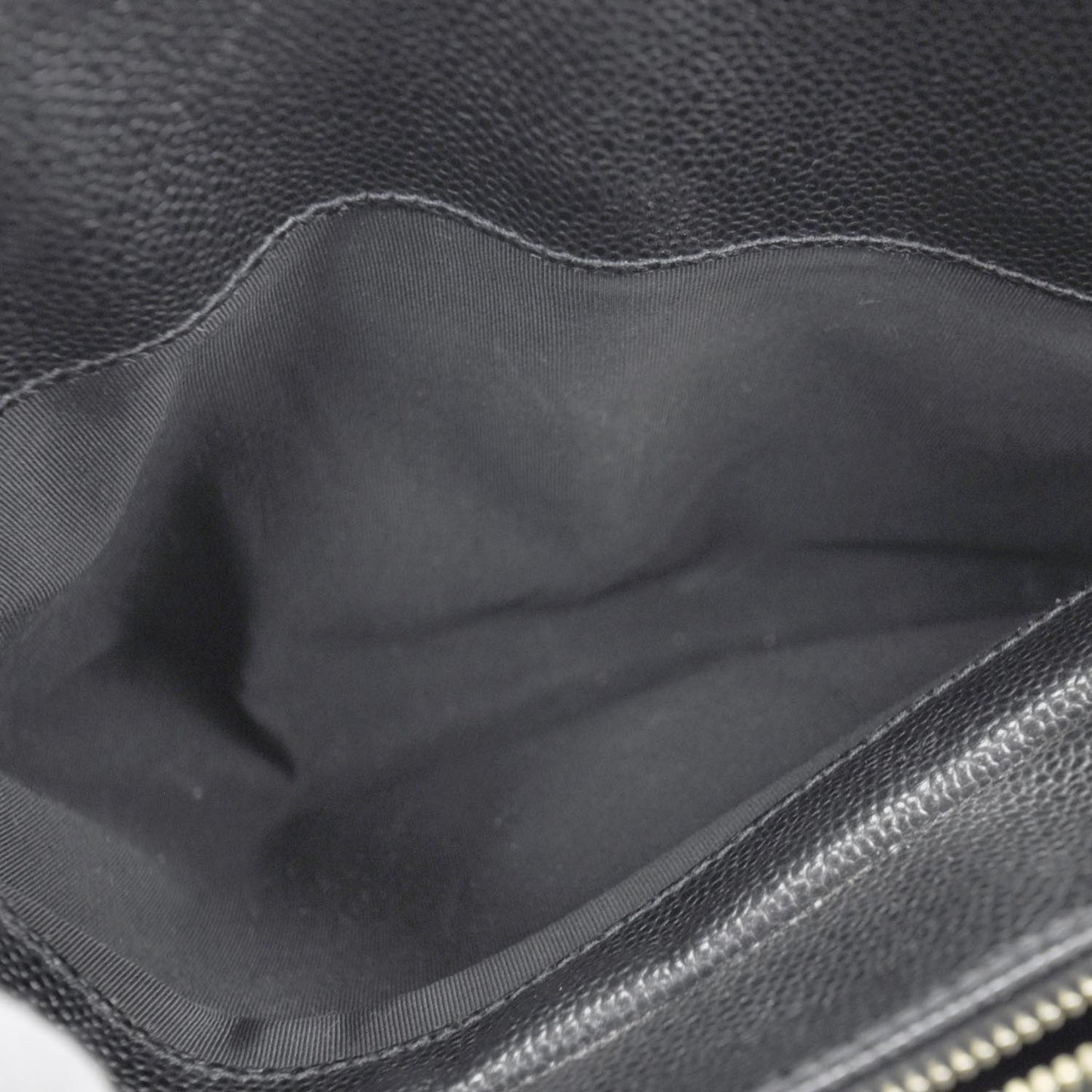 Caviar Quilted Petit Timeless Tote PTT Black