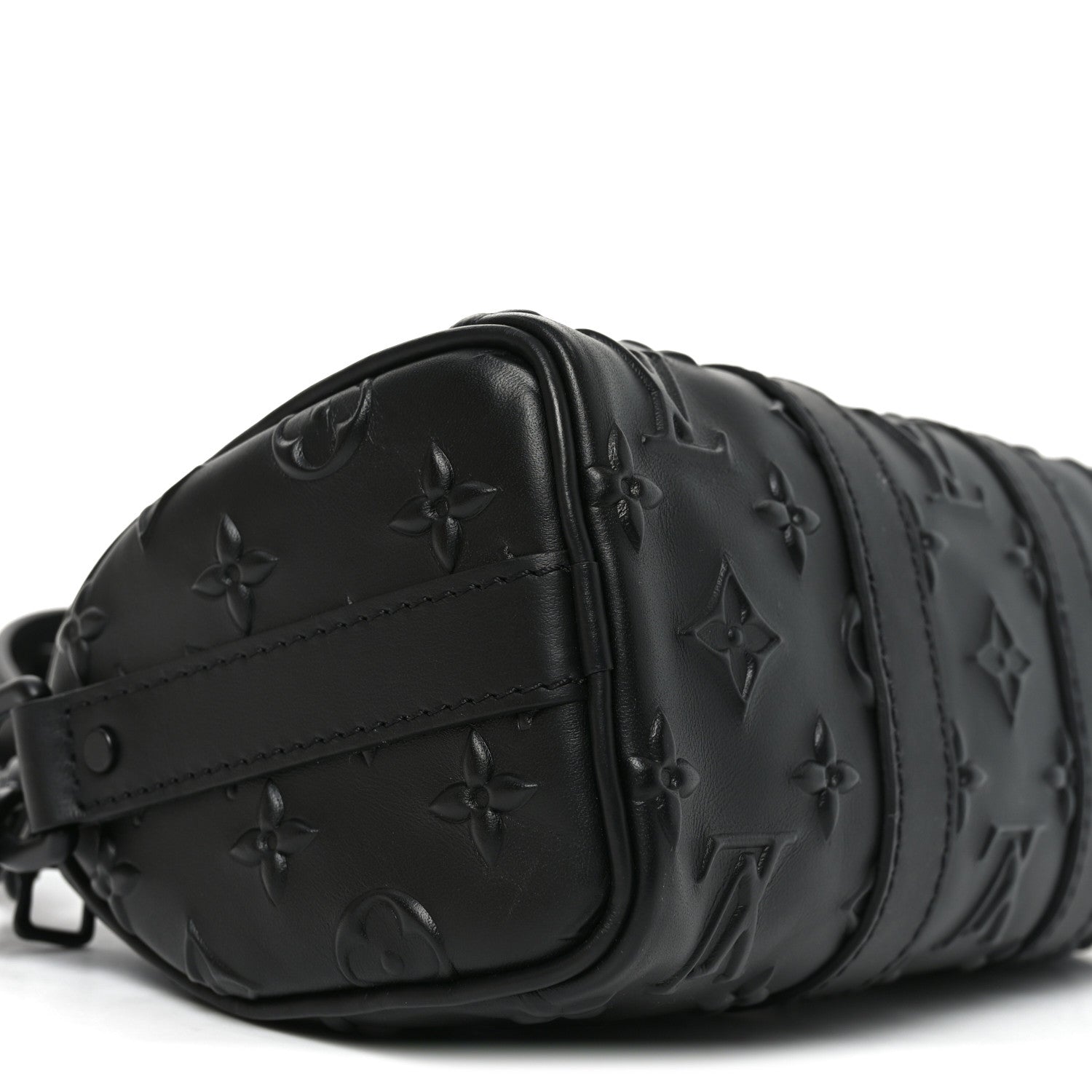 Louis Vuitton Monogram Seal Keepall XS Black 8 of 10