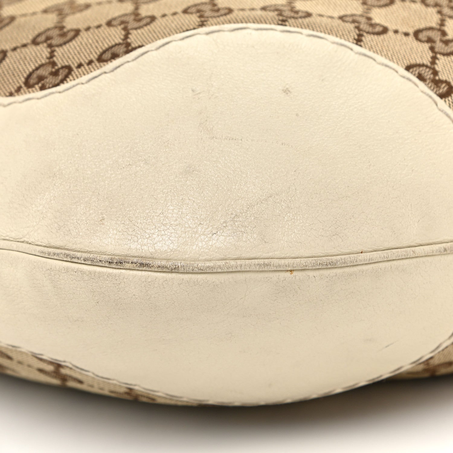 Gucci Monogram Medium Charlotte Hobo Off White 8 of 20