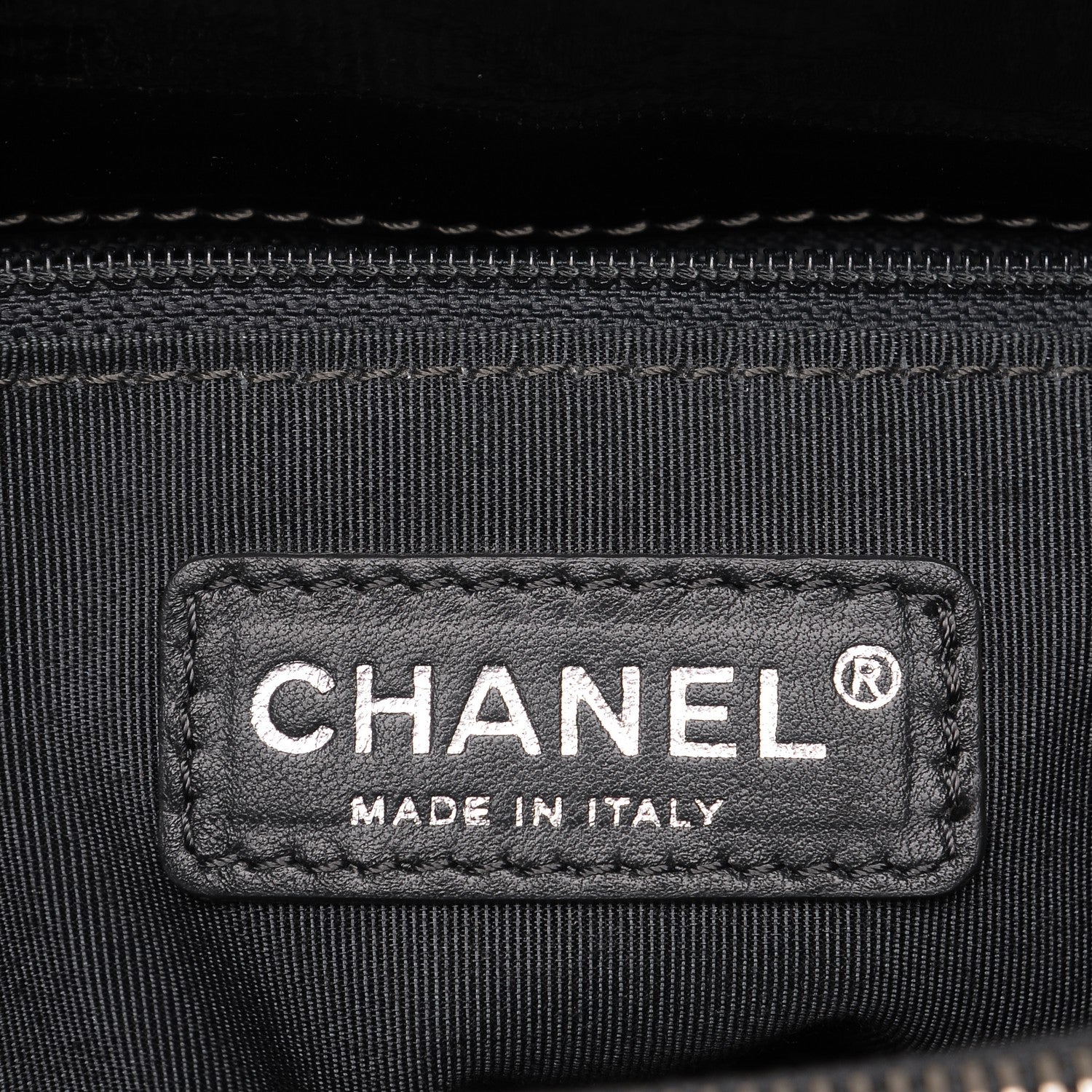 Chanel Patent Quilted Grand Shopping Tote GST Dark Green 6 of 9