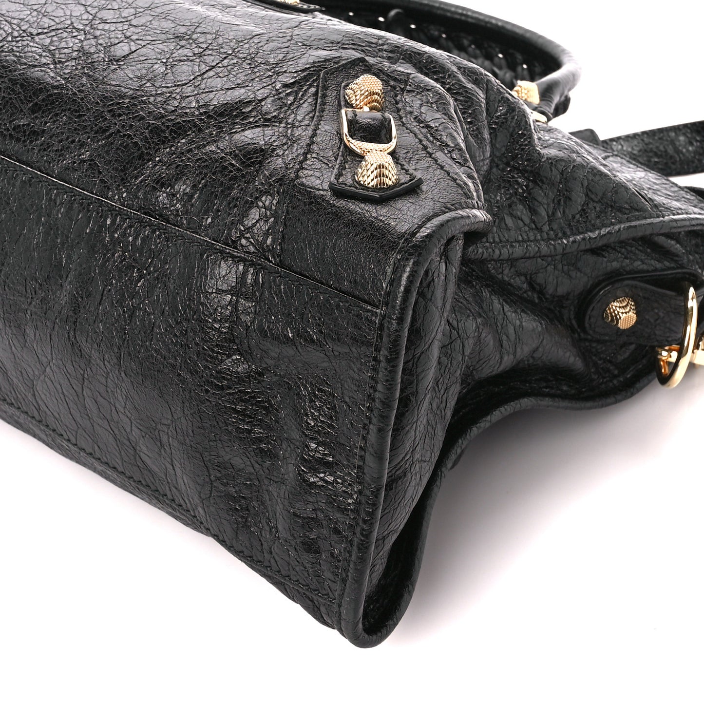Agneau Giant 12 Gold Hardware City Black
