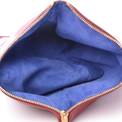 Celine Lambskin Berlingot Clutch Fuchsia 6 of 8